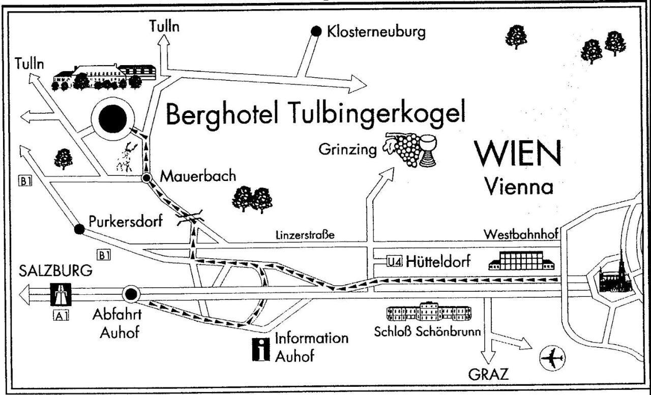 Berghotel Tulbingerkogel Mauerbach Zewnętrze zdjęcie